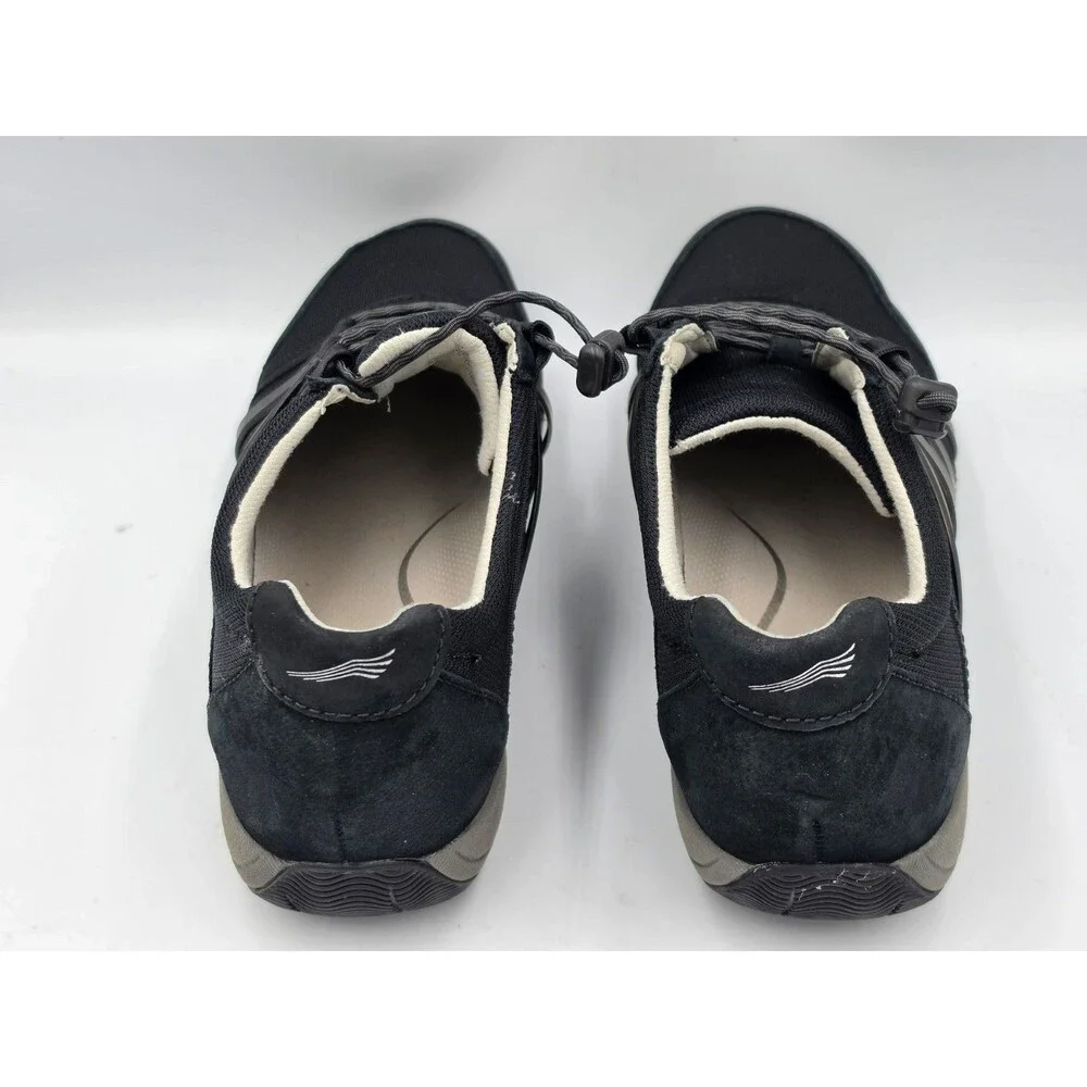 Dansko Henriette Comfort Sneakers Size 41 US Size 10-10.5 Black Suede & Mesh